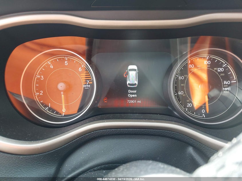 2016 Jeep Cherokee High Altitude VIN: 1C4PJMDB5GW306875 Lot: 44874230