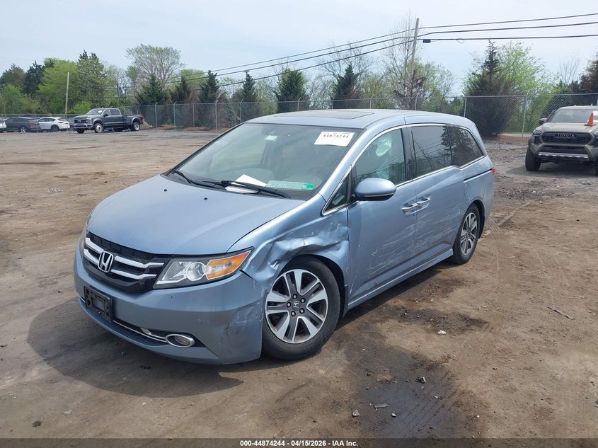 2014 Honda Odyssey Touring/Touring Elite VIN: 5FNRL5H96EB063997 Lot: 44874244