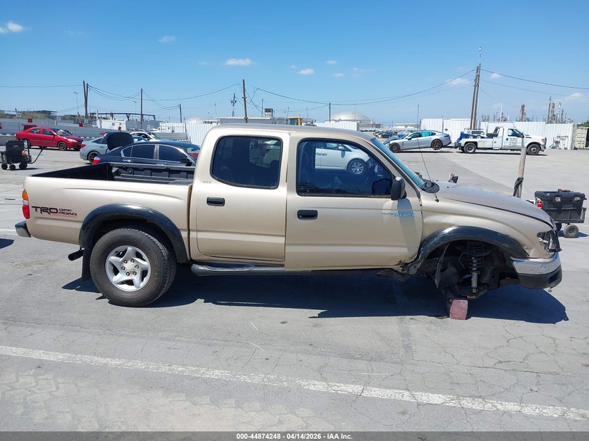 2003 Toyota Tacoma Prerunner V6 VIN: 5TEGN92N33Z167227 Lot: 44874248