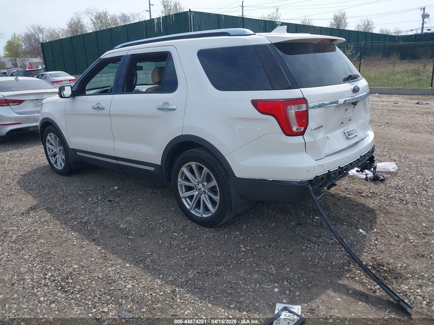 2017 Ford Explorer Limited VIN: 1FM5K7F88HGD39979 Lot: 44874261