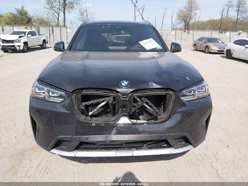 2022 BMW X3 xDrive30I VIN: WBX57DP06NN168978 Lot: 44874299