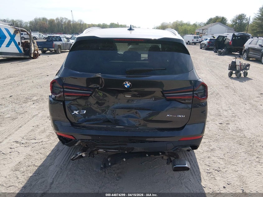 2022 BMW X3 xDrive30I VIN: WBX57DP06NN168978 Lot: 44874299