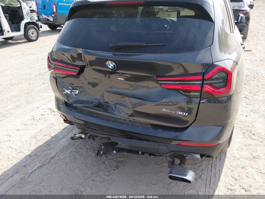 2022 BMW X3 xDrive30I VIN: WBX57DP06NN168978 Lot: 44874299
