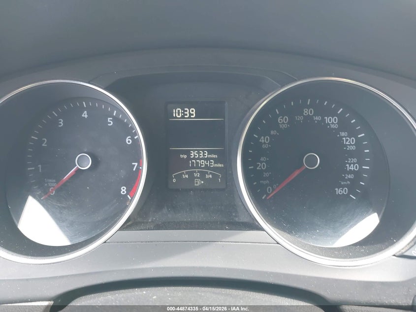 2017 Volkswagen Jetta 1.4T S VIN: 3VW2B7AJ8HM248439 Lot: 44874335