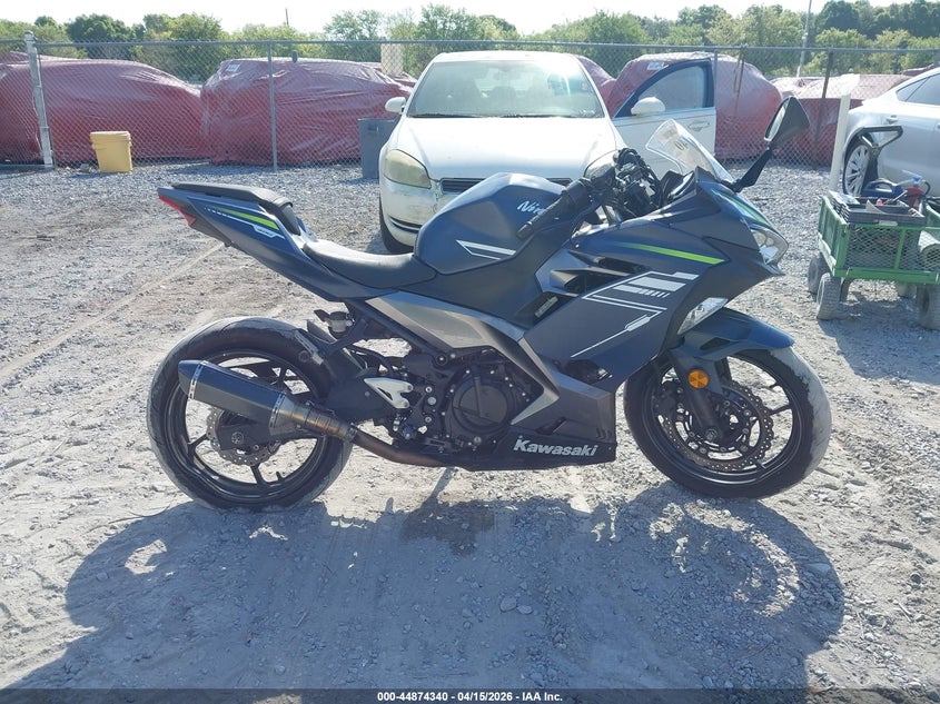 2022 Kawasaki Ex400 VIN: JKAEXKH13NDAG8795 Lot: 44874340