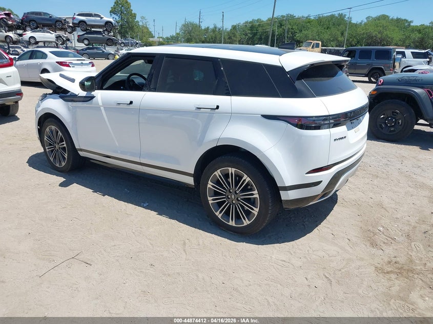 Vin: salzl2fx8rh254061, lot: 45371743, land rover range rover evoque dynamic se 20243