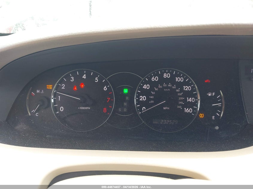 2007 Toyota Avalon Xls VIN: 4T1BK36B37U188136 Lot: 44874457