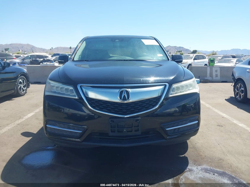 2016 Acura Mdx Technology Entertainment Packages/Technology, Entertainment Acurawatch Plus Packages VIN: 5FRYD4H60GB001246 Lot: 44874473