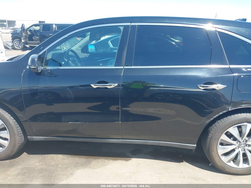 2016 Acura Mdx Technology Entertainment Packages/Technology, Entertainment Acurawatch Plus Packages VIN: 5FRYD4H60GB001246 Lot: 44874473