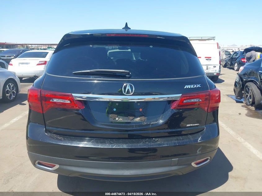2016 Acura Mdx Technology Entertainment Packages/Technology, Entertainment Acurawatch Plus Packages VIN: 5FRYD4H60GB001246 Lot: 44874473