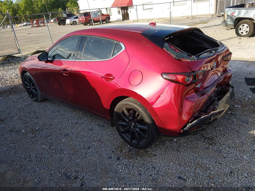 Vin: jm1bpbjy5p1623705, lot: 45371849, mazda mazda3 2.5 turbo 20233