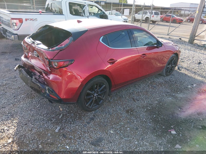 Vin: jm1bpbjy5p1623705, lot: 45371849, mazda mazda3 2.5 turbo 20234