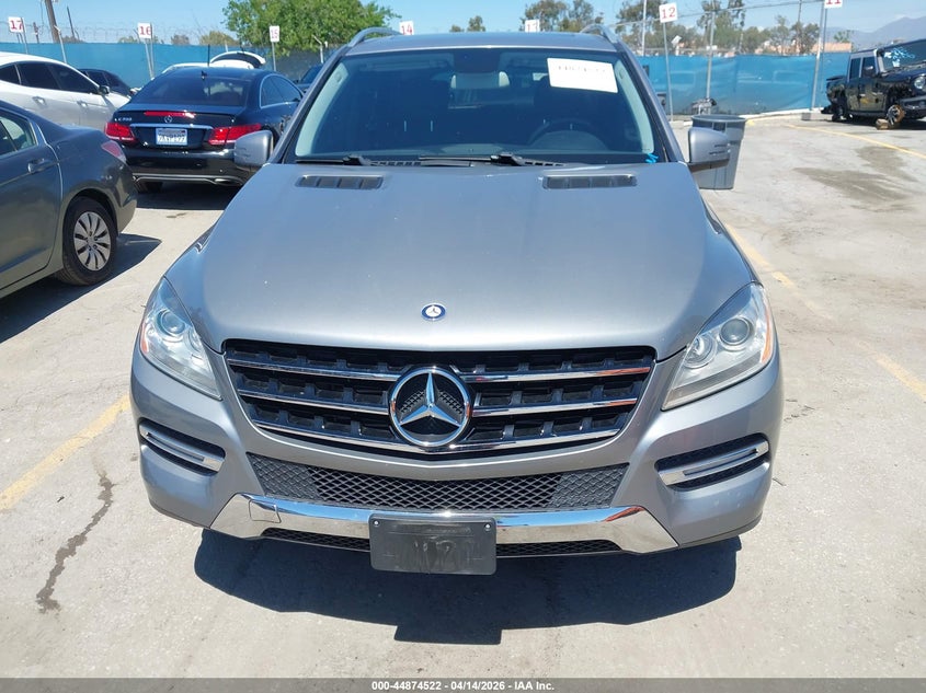 2012 Mercedes-Benz Ml 350 Bluetec 4Matic VIN: 4JGDA2EB9CA040608 Lot: 44874522
