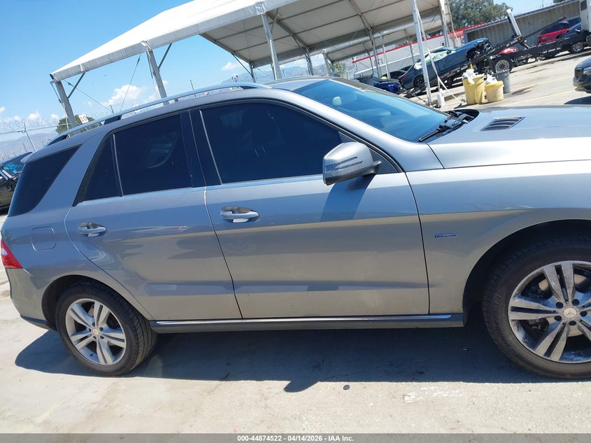 2012 Mercedes-Benz Ml 350 Bluetec 4Matic VIN: 4JGDA2EB9CA040608 Lot: 44874522