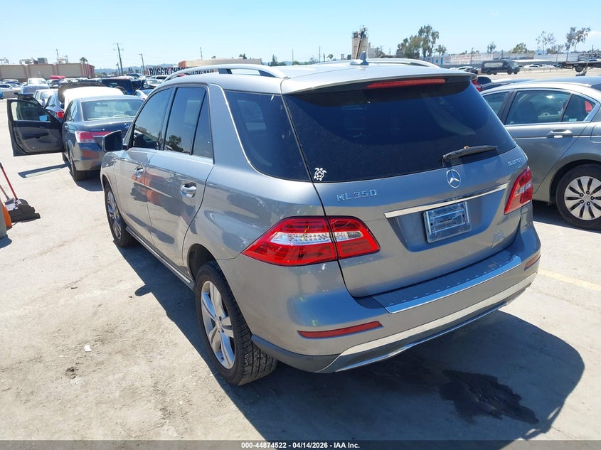2012 Mercedes-Benz Ml 350 Bluetec 4Matic
