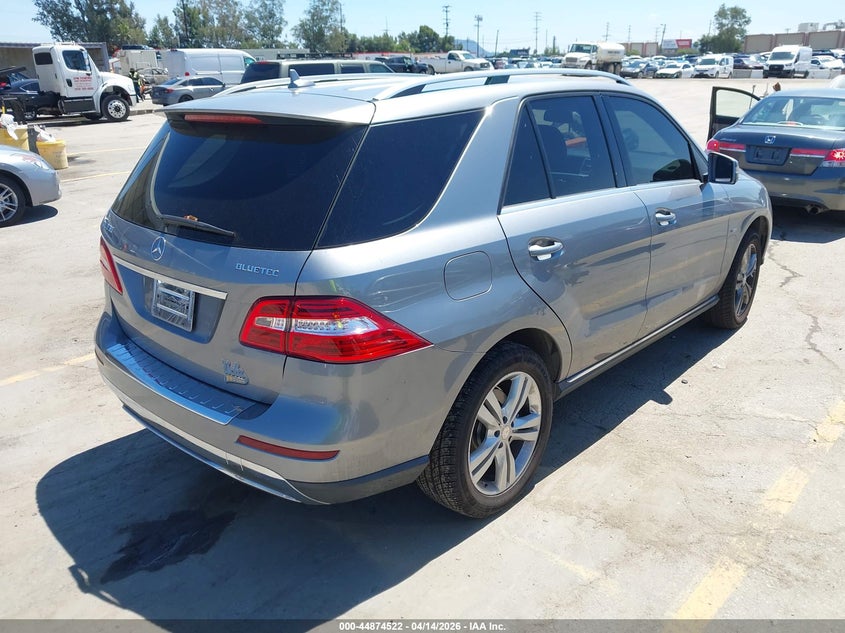 2012 Mercedes-Benz Ml 350 Bluetec 4Matic