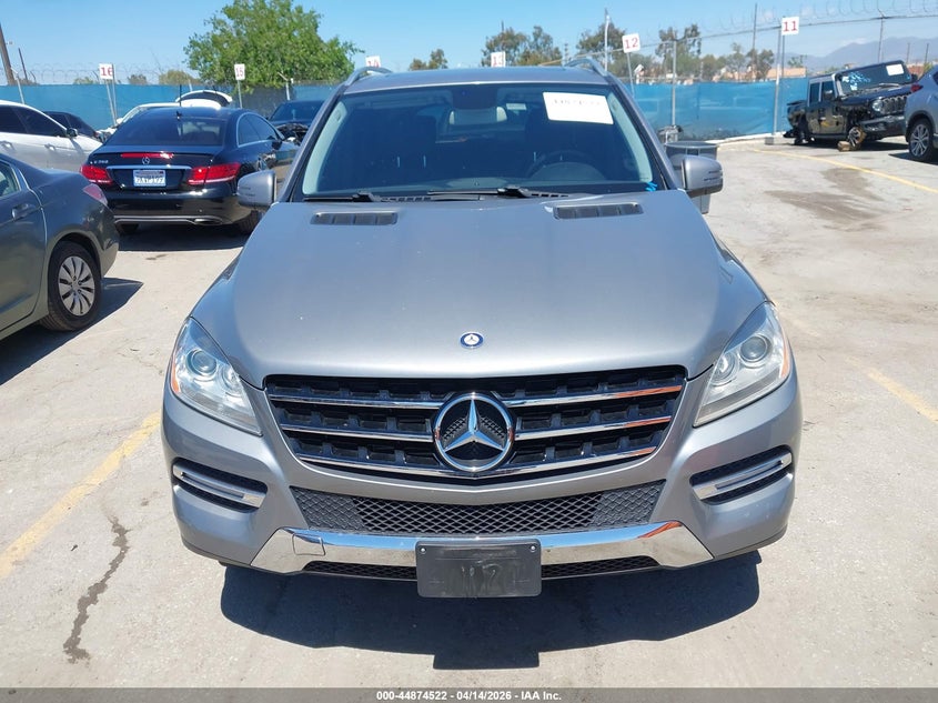 2012 Mercedes-Benz Ml 350 Bluetec 4Matic VIN: 4JGDA2EB9CA040608 Lot: 44874522