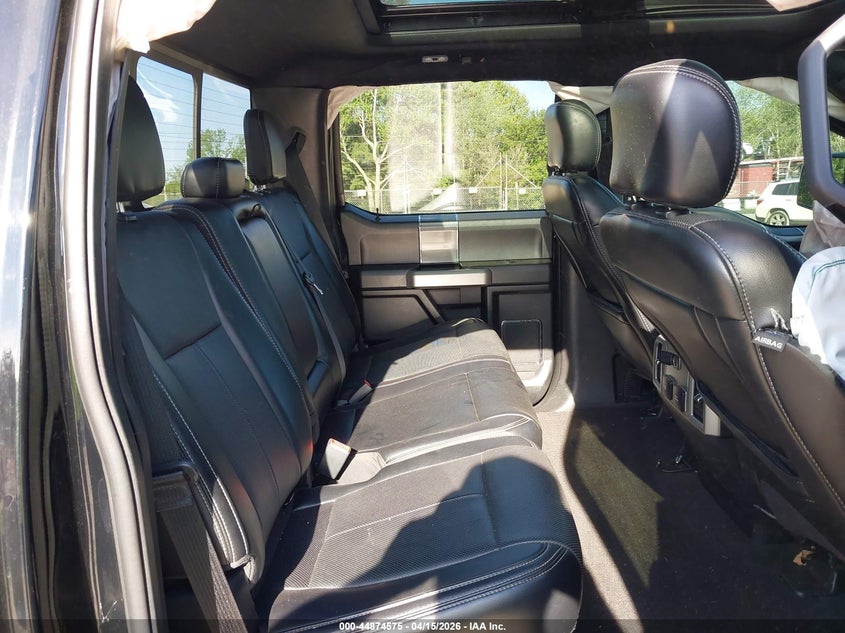 2018 Ford F-150 5.0 Lariat Black Lot 111044874575 Vin 1FTEW1E50JFD70717