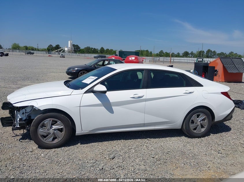 2026 Hyundai Elantra Se VIN: KMHLL4DG6TU171377 Lot: 44874595