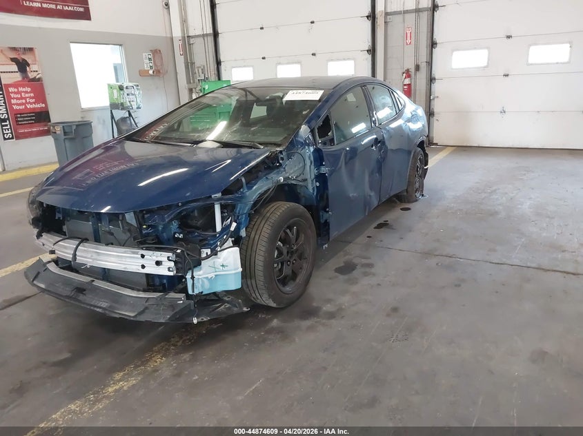 Vin: jtdadabu0t3031301, lot: 45371940, toyota prius le awd-e 20262