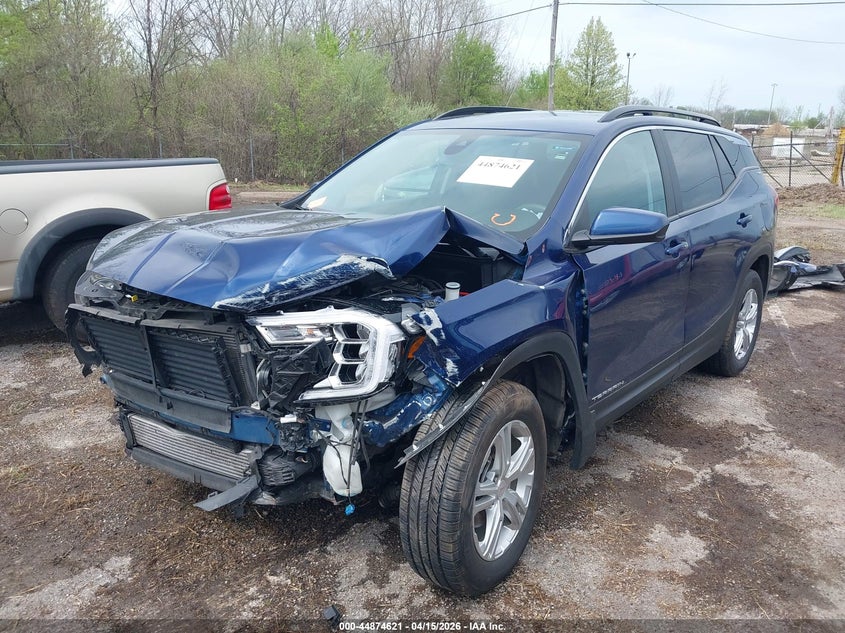 2022 GMC Terrain Fwd Sle VIN: 3GKALMEV3NL302968 Lot: 44874621