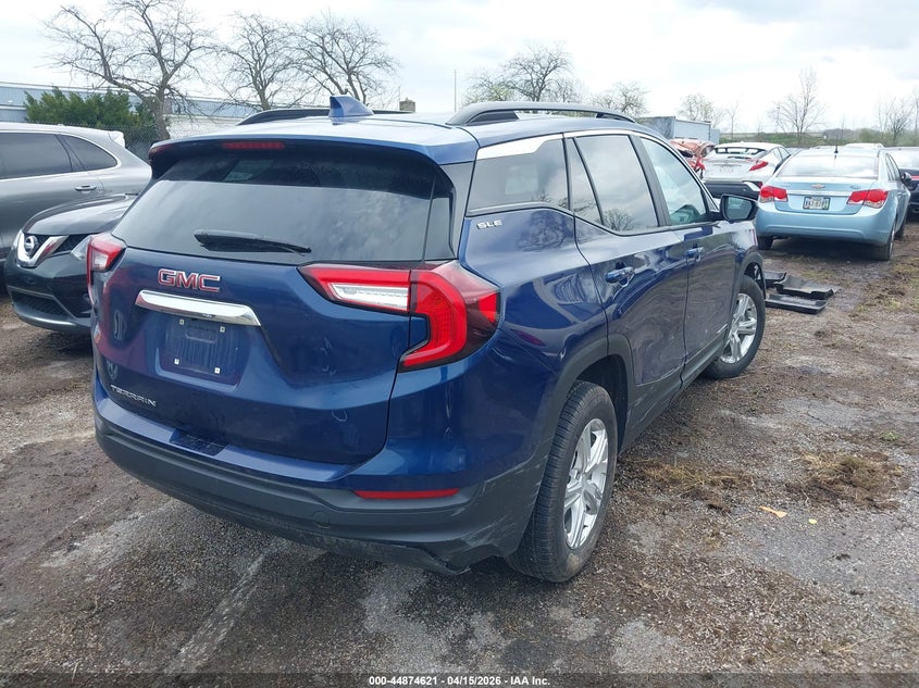 2022 GMC Terrain Fwd Sle VIN: 3GKALMEV3NL302968 Lot: 44874621
