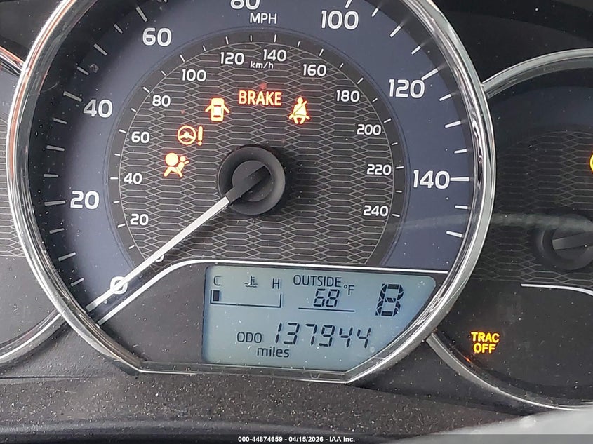 2016 Toyota Corolla Le VIN: 2T1BURHE1GC566380 Lot: 44874659