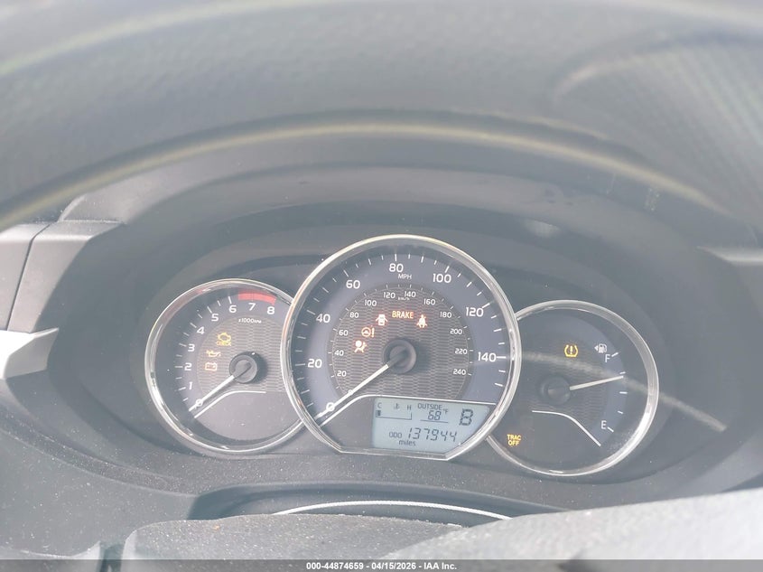 2016 Toyota Corolla Le VIN: 2T1BURHE1GC566380 Lot: 44874659