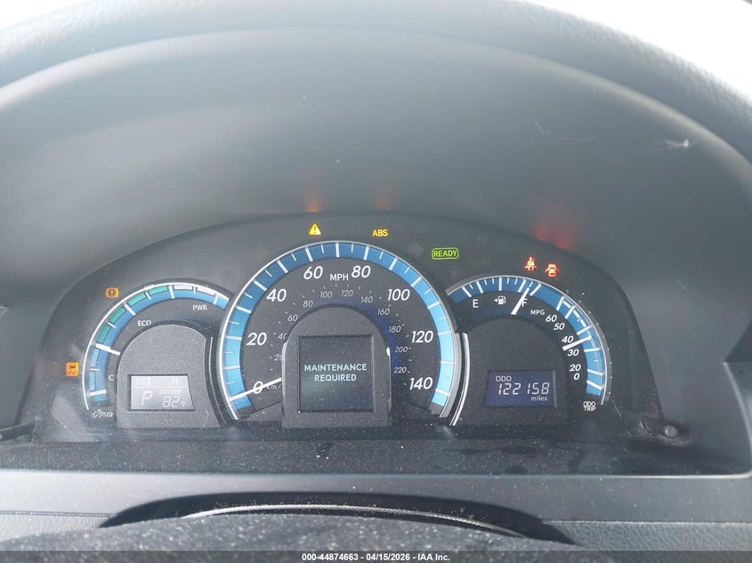 2014 Toyota Camry Hybrid Xle VIN: 4T1BD1FK7EU139470 Lot: 44874663