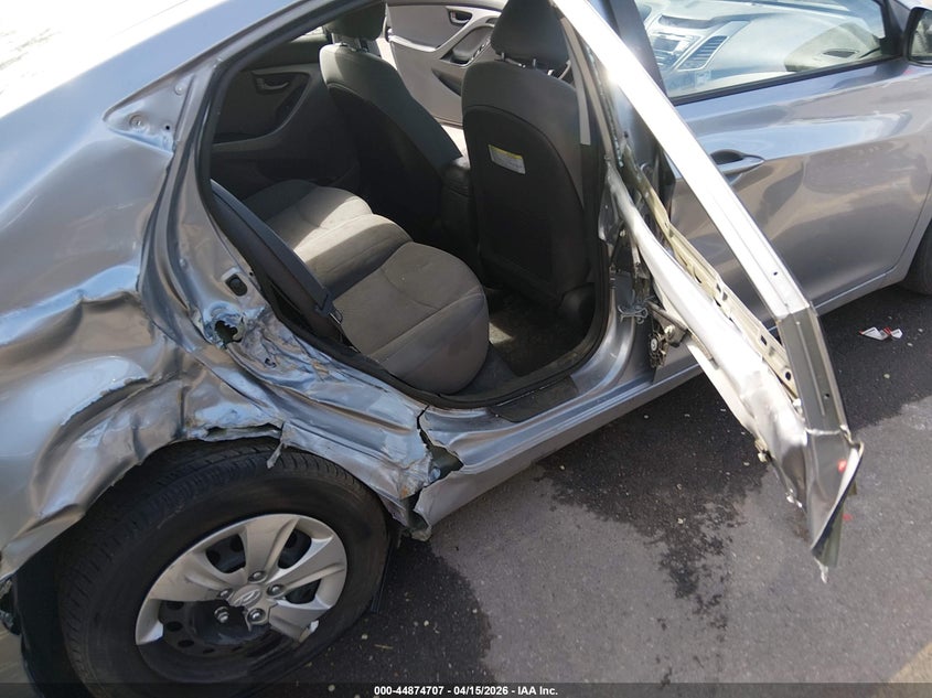 2016 Hyundai Elantra Se VIN: 5NPDH4AE8GH710627 Lot: 44874707