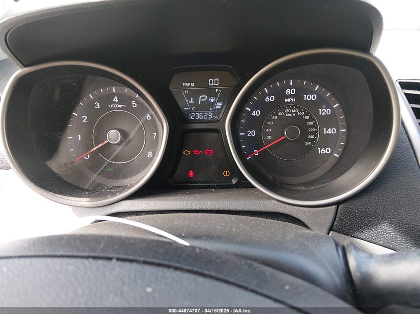 2016 Hyundai Elantra Se VIN: 5NPDH4AE8GH710627 Lot: 44874707