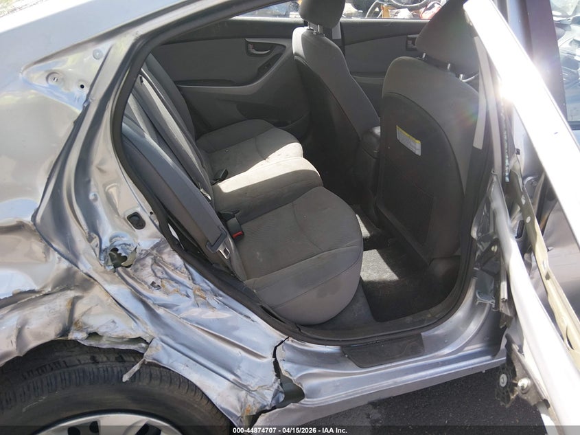 2016 Hyundai Elantra Se VIN: 5NPDH4AE8GH710627 Lot: 44874707