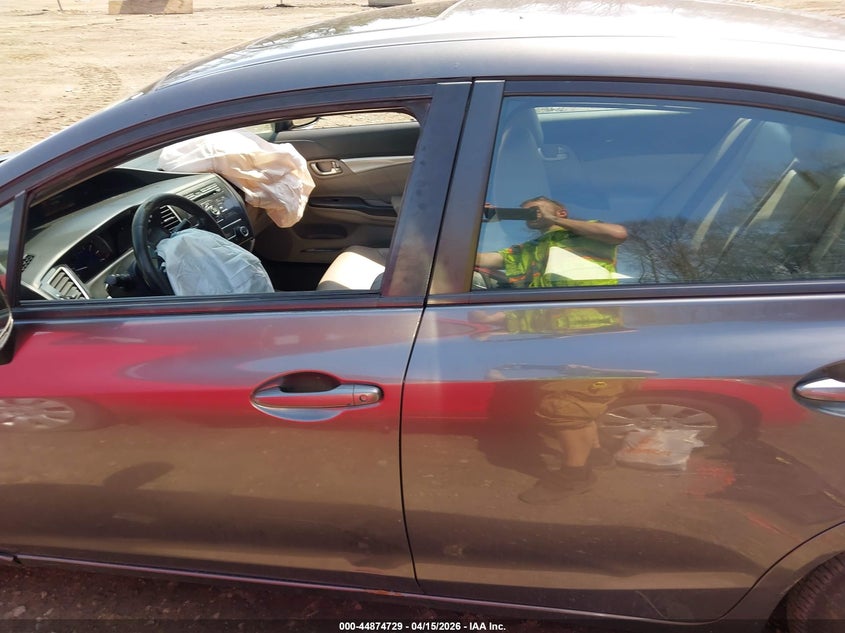 2013 Honda Civic Ex-L VIN: 2HGFB2F91DH558125 Lot: 44874729