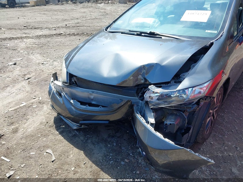 2013 Honda Civic Ex-L VIN: 2HGFB2F91DH558125 Lot: 44874729