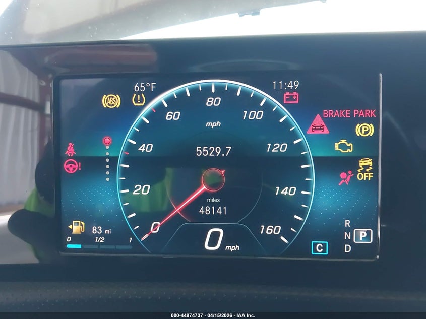 2020 Mercedes-Benz A 220 VIN: W1K3G4EB5LW045663 Lot: 44874737