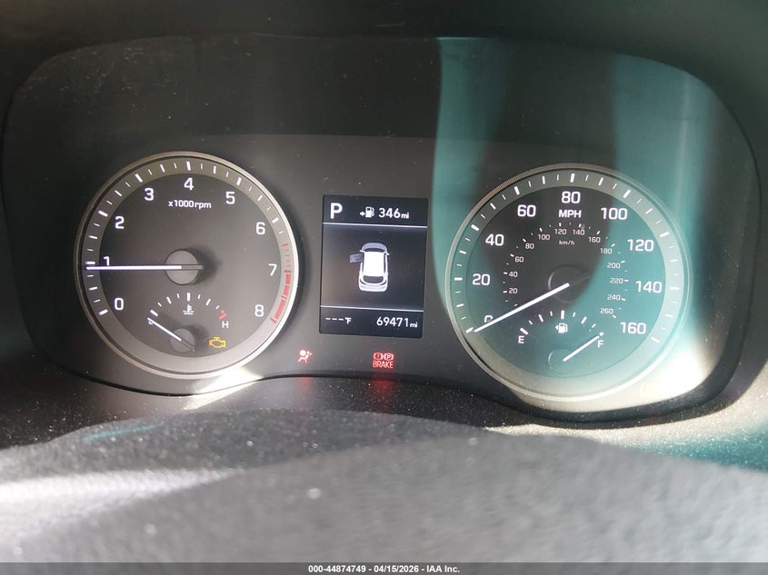 2020 Hyundai Tucson Se VIN: KM8J2CA43LU162893 Lot: 44874749