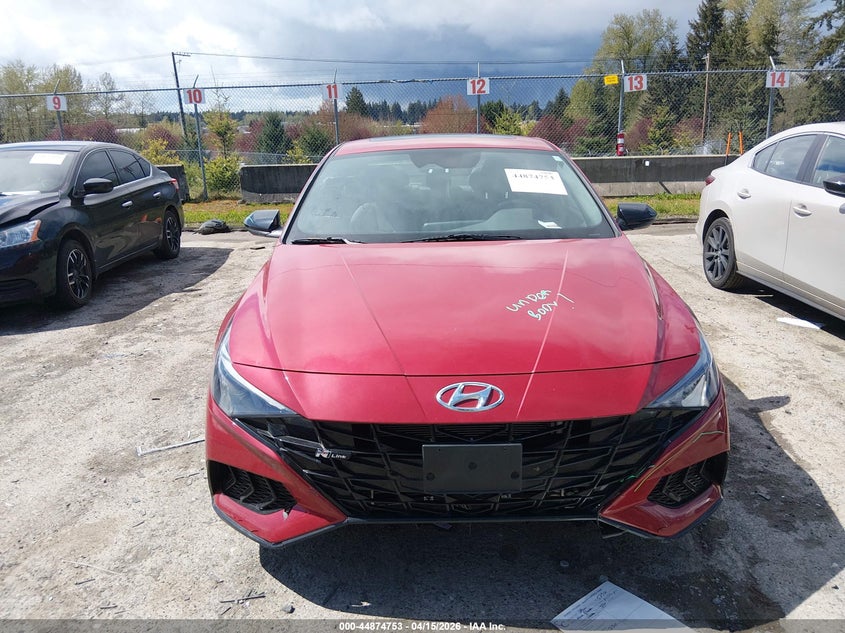 2022 Hyundai Elantra N Line VIN: KMHLR4AF5NU239178 Lot: 44874753