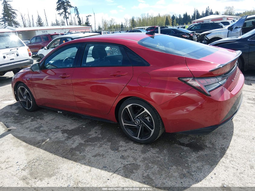 2022 Hyundai Elantra N Line VIN: KMHLR4AF5NU239178 Lot: 44874753