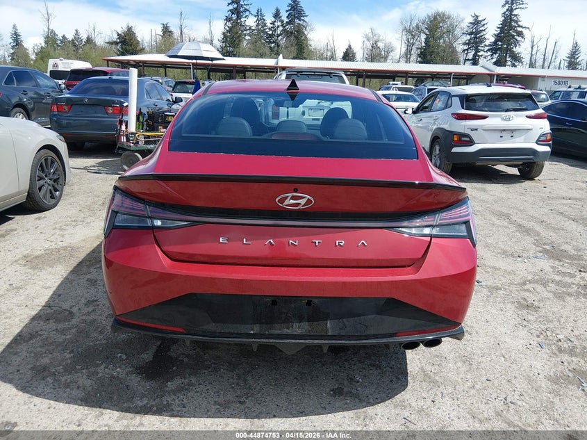2022 Hyundai Elantra N Line VIN: KMHLR4AF5NU239178 Lot: 44874753