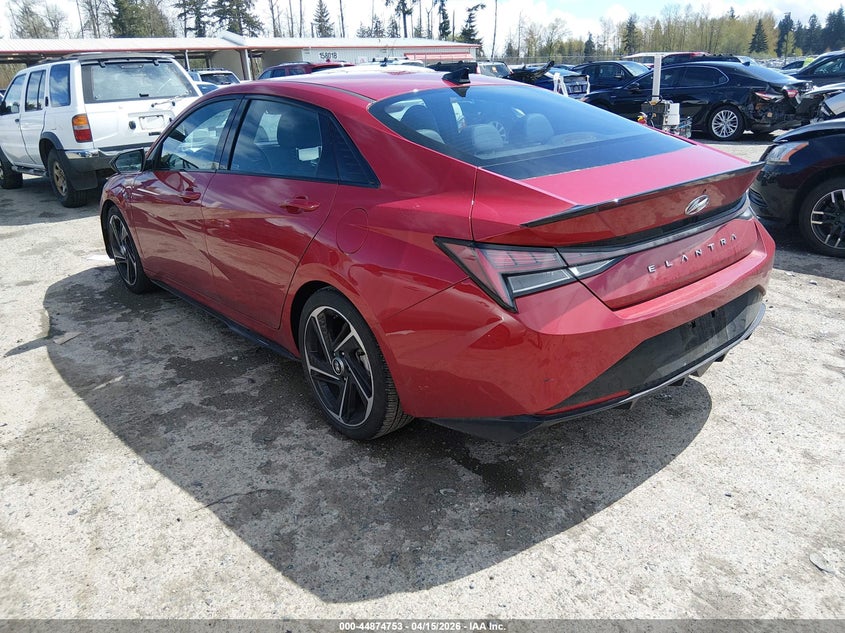 2022 Hyundai Elantra N Line VIN: KMHLR4AF5NU239178 Lot: 44874753