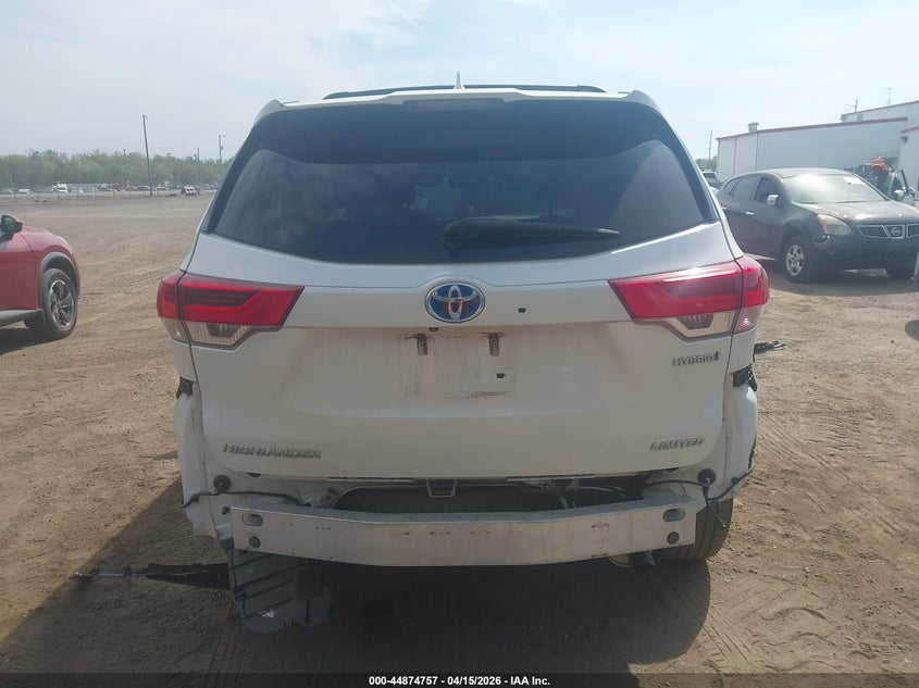 2019 Toyota Highlander Hybrid Limited Platinum VIN: 5TDDGRFH6KS056720 Lot: 44874757