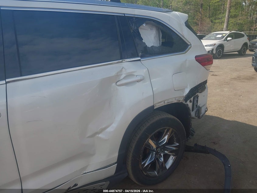 2019 Toyota Highlander Hybrid Limited Platinum VIN: 5TDDGRFH6KS056720 Lot: 44874757