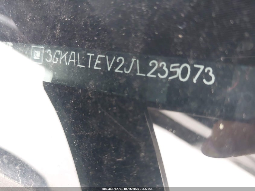 2018 GMC Terrain Sle VIN: 3GKALTEV2JL235073 Lot: 44874773
