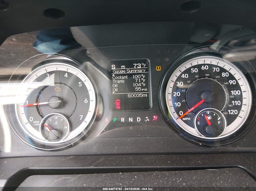 2019 Ram 1500 Classic Tradesman 4X2 8' Box VIN: 3C6JR6DT8KG674789 Lot: 44874792