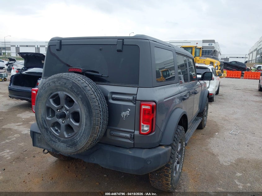 2024 Ford Bronco 2.3 Big Bend grey Lot 111044874796 Vin 1FMDE7BH9RLA78153