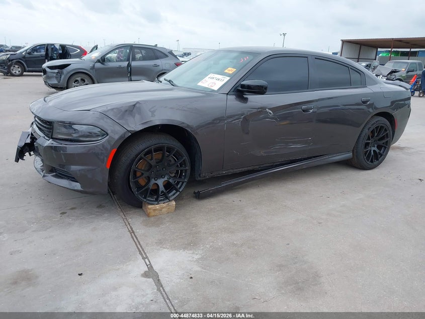 2018 Dodge Charger 3.6 Sxt Rwd grey Lot 111044874833 Vin 2C3CDXBG1JH167554