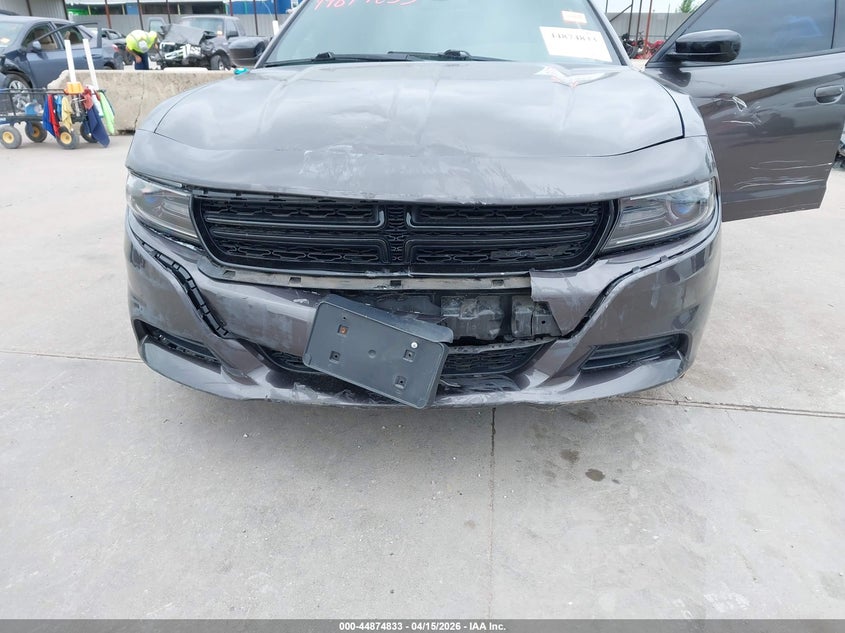 2018 Dodge Charger 3.6 Sxt Rwd grey Lot 111044874833 Vin 2C3CDXBG1JH167554