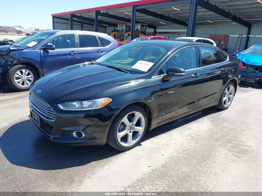2015 Ford Fusion Se 3FA6P0H7XFR126355 photo 1