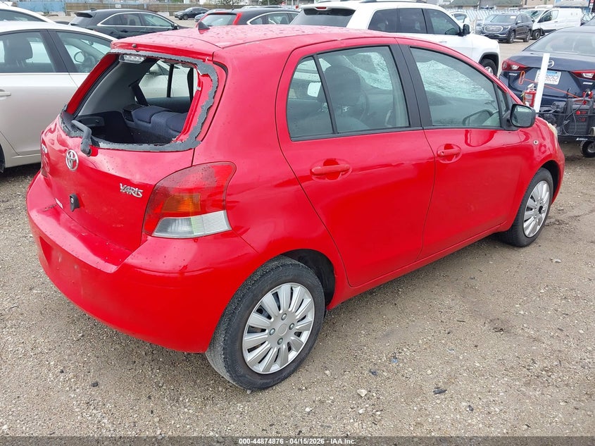 2011 Toyota Yaris VIN: JTDKT4K39B5337688 Lot: 44874876