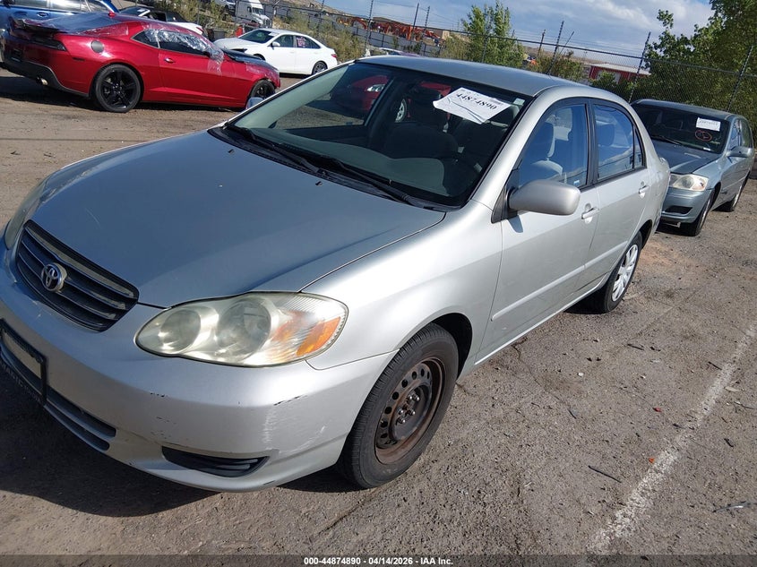 2003 Toyota Corolla Le VIN: JTDBR32E830037035 Lot: 44874890